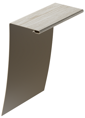 Универсальный околооконный профиль 89/254 мм, Орех купить в Каменск-Шахтинском