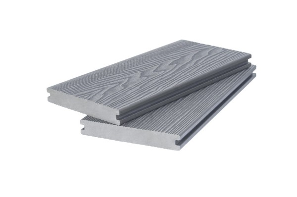 Доска террасная 3D фактура дерева POLIVAN GROUP двухсторонняя полнотелая SINGARAJA серый купить в Каменск-Шахтинском