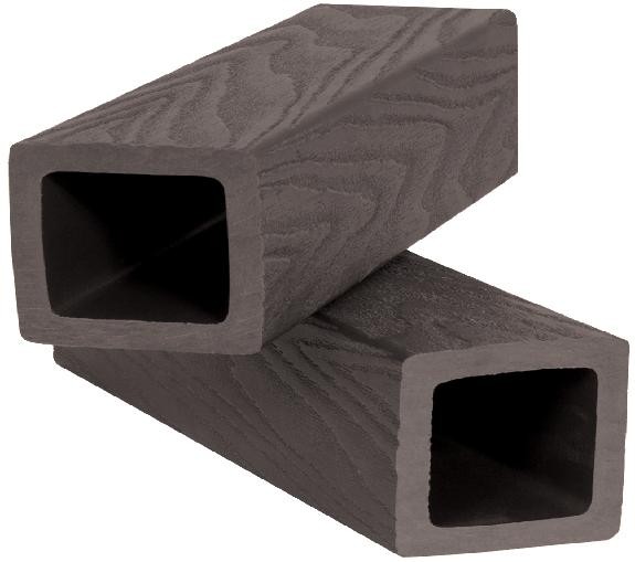 Балясина ДПК Polivan SINGARAJA 3D фактура дерева, темно-коричневый купить в Каменск-Шахтинском