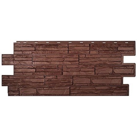 Фасадная панель T-Сайдинг-Альпийская сказка Коричневый купить в Каменск-Шахтинском