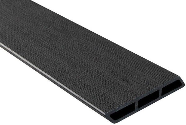 Доска Ромбус 3D ДПК Outdoor STORM BLACK черная купить в Каменск-Шахтинском