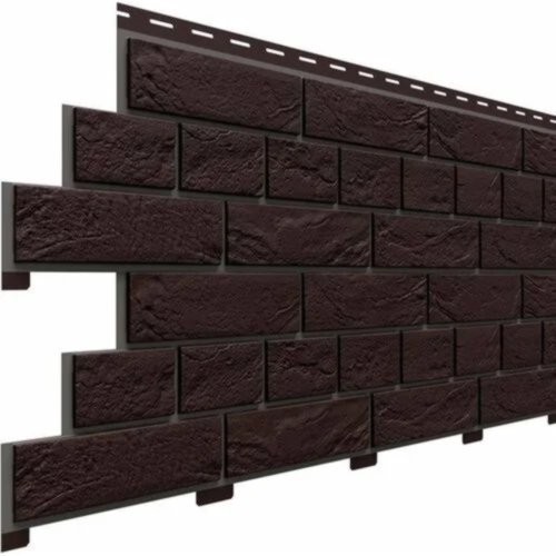 Фасадная панель Доломит Кирпич Славянка Коричневый  купить в Каменск-Шахтинском