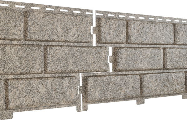 Фасадная панель Ю-Пласт Стоун Хаус Кирпич Бежевый купить в Каменск-Шахтинском