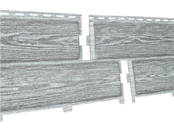 Фасадная панель Ю-пласт Хокла Винтаж Пепел купить в Каменск-Шахтинском