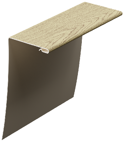 Универсальный околооконный профиль 89/254 мм, камчатский купить в Каменск-Шахтинском