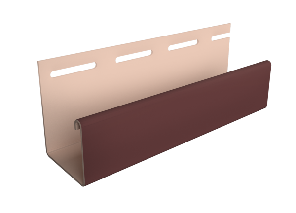 Фасадный J-профиль 30 мм Табачный купить в Каменск-Шахтинском