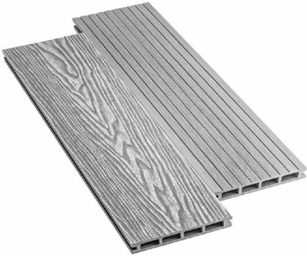 Террасная доска ДПК Deckart Praktik New Серый купить в Каменск-Шахтинском