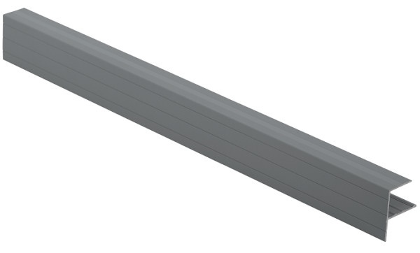 F-профиль Grinder закрывающий серый купить в Каменск-Шахтинском