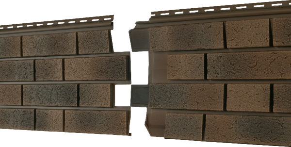 Фасадная панель Ю-пласт Стоун Хаус S-Lock Клинкер Нордик лава купить в Каменск-Шахтинском