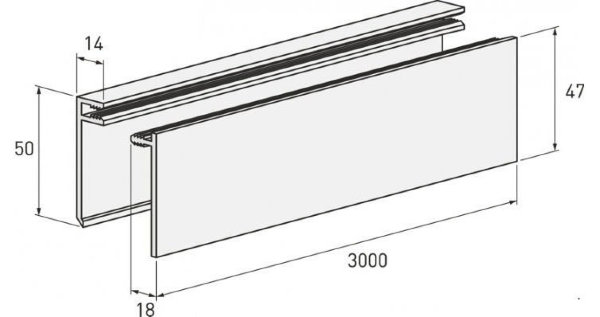 Планка финишная светлая купить в Каменск-Шахтинском