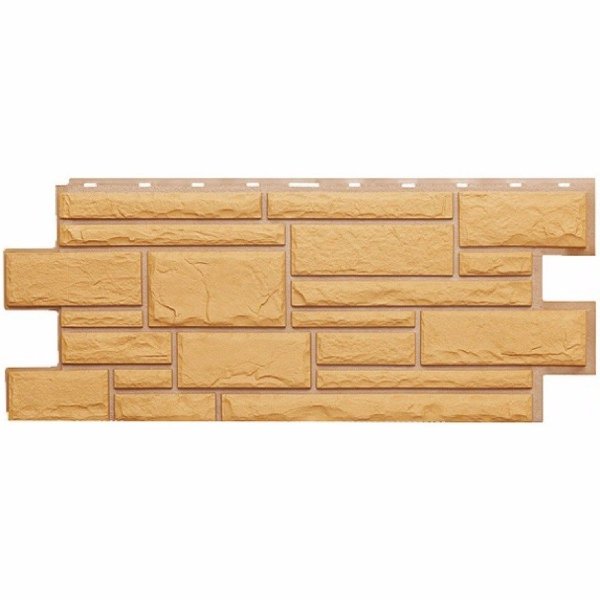 Фасадная панель Техоснастка, Камень Дикий, Бежевый купить в Каменск-Шахтинском