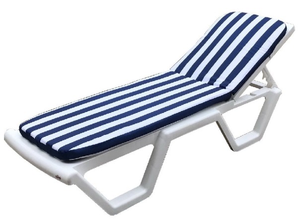 Матрас для шезлонга TWEET Синие белые полоски купить в Каменск-Шахтинском