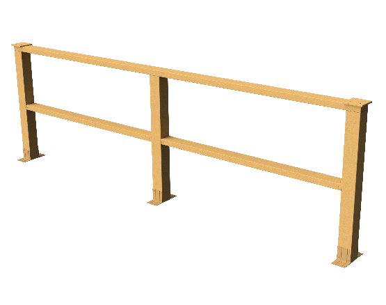 Ограждения декоративное ДПК GRINDERDECO Ковбойская изгородь песчаник купить в Каменск-Шахтинском