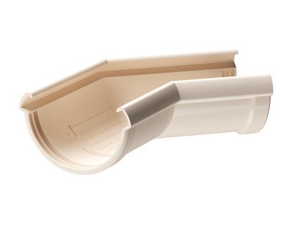 Угол желоба 135° Docke Lux ПВХ Латте купить в Каменск-Шахтинском