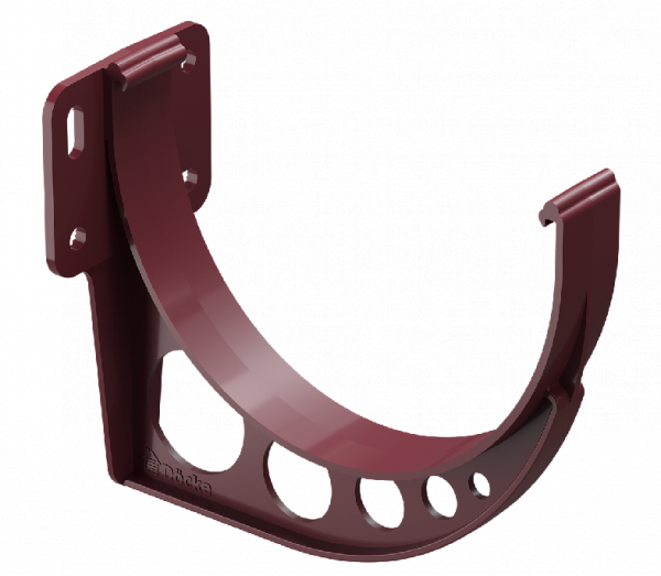 Кронштейн желоба ПВХ Docke STANDART красный купить в Каменск-Шахтинском