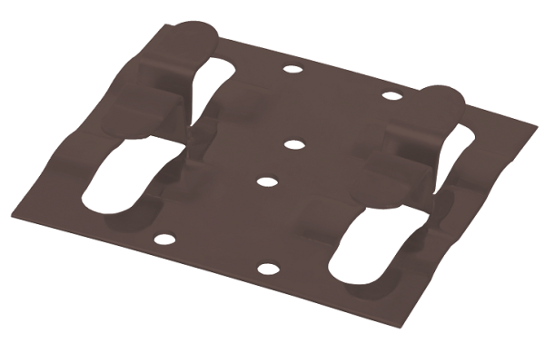 Кляймер рядный Grinder для монтажа наличника коричневый купить в Каменск-Шахтинском