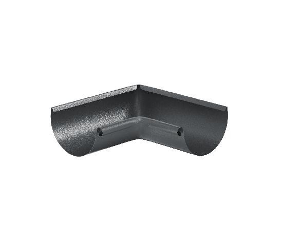 Водосток Aquasistem, Система 125/90 - Угол желоба, внутренний 90° RR 23 Маренго matt купить в Каменск-Шахтинском