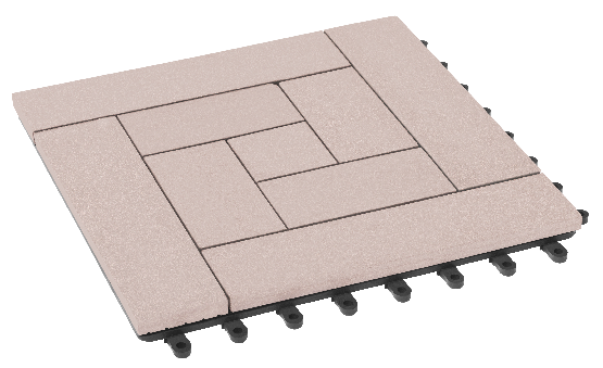 Модульный паркет ДПК GRINDERDECO Люкс 10 Выбеленный дуб купить в Каменск-Шахтинском