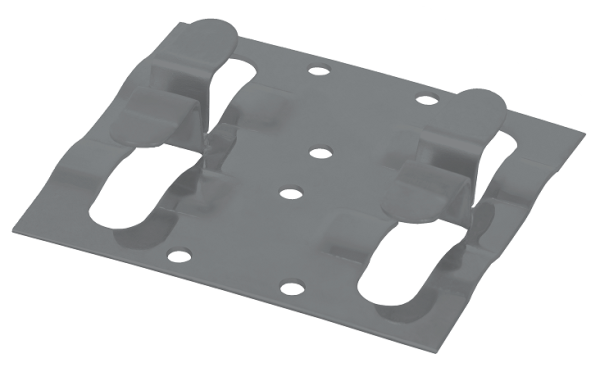 Кляймер рядный Grinder для монтажа наличника серый купить в Каменск-Шахтинском