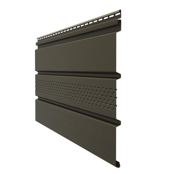 Софит с центральной перфорацией коричневый купить в Каменск-Шахтинском