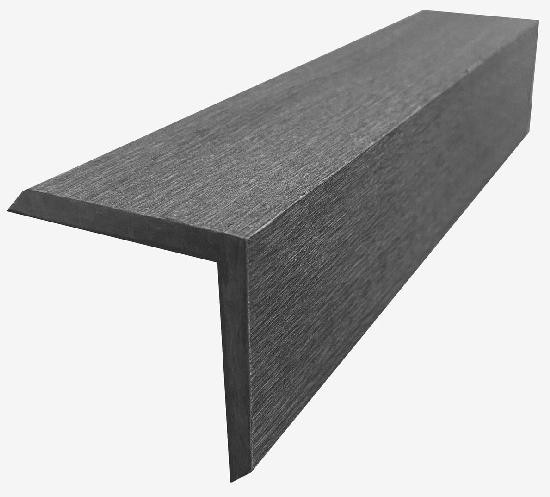 Декоративный угол 50×50 графит купить в Каменск-Шахтинском