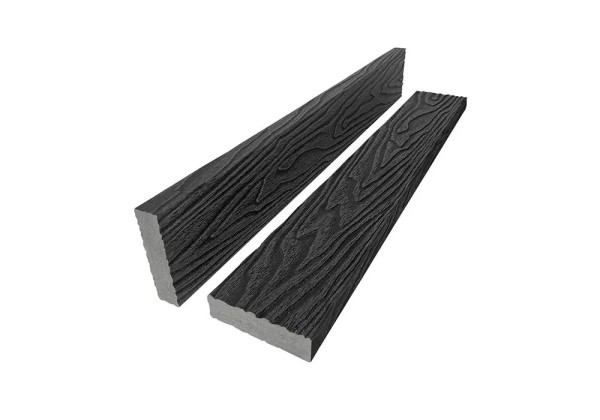 Брус лавочный 3D-тиснение 20х80 Графит купить в Каменск-Шахтинском