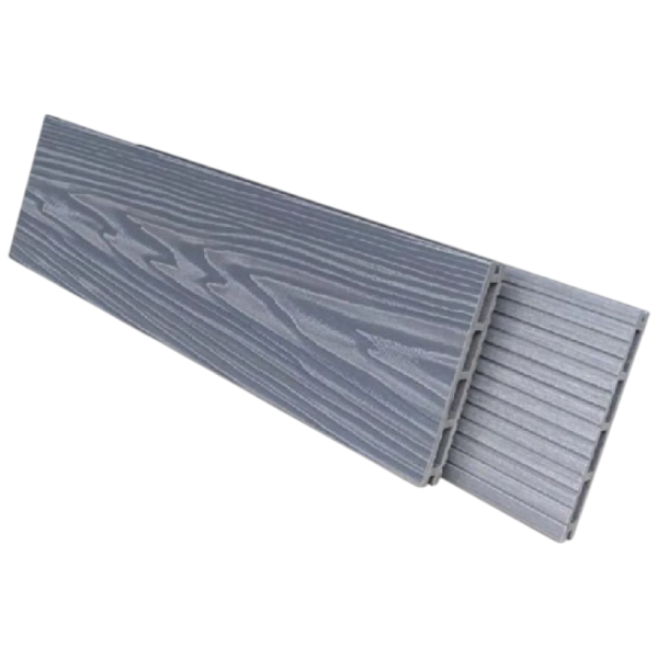 Террасная доска NanoWood Comfort 3D тиснение + вельвет Серый купить в Каменск-Шахтинском