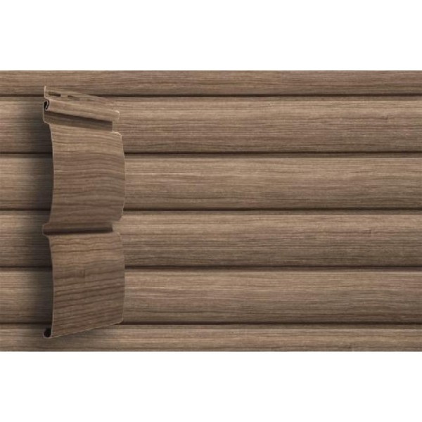 Виниловый сайдинг Grand Line Tundra Блок-хаус - Кедр купить в Каменск-Шахтинском