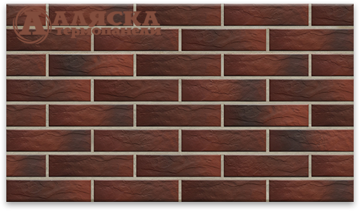 Фасадные Термопанели Аляска Cherry Rustic купить в Каменск-Шахтинском