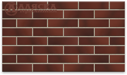 Фасадные Термопанели Аляска Cherry Glatt купить в Каменск-Шахтинском