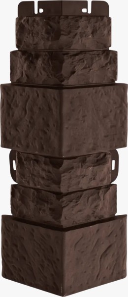 Угол наружный Альта-Профиль Кирпич антик ЭКО Коричневый купить в Каменск-Шахтинском