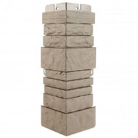 Угол наружный Альта-Профиль Скалистый камень ЭКО Бежевый купить в Каменск-Шахтинском