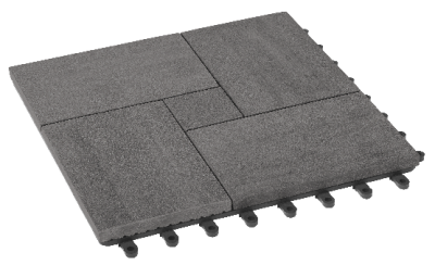 Модульный паркет ДПК GRINDERDECO Люкс 7 Серый базальт