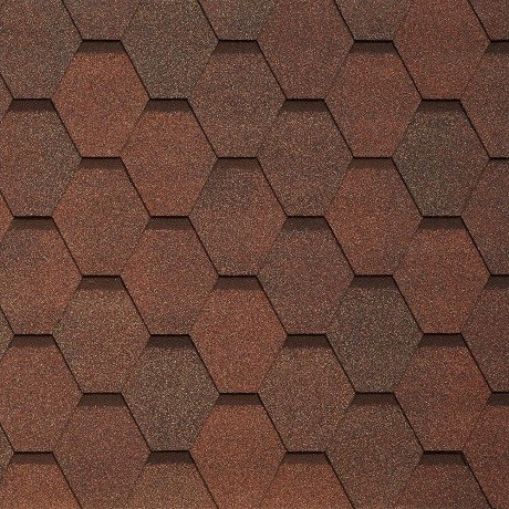 Гибкая черепица Tegola VENETO nocciola 418 купить в Каменск-Шахтинском