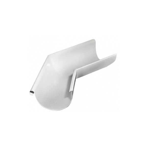 Водосток Grand Line 125x90 – Угол наружный 135° RAL 9003 купить в Каменск-Шахтинском