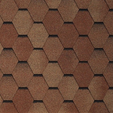 Гибкая черепица Tegola VENETO terracotta 206 купить в Каменск-Шахтинском