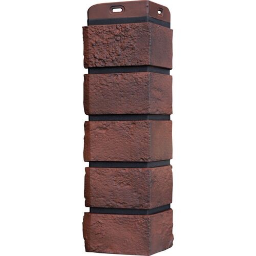 Угол Grand Line состаренный кирпич Элит кофе (жжёный), ШОВ черный купить в Каменск-Шахтинском