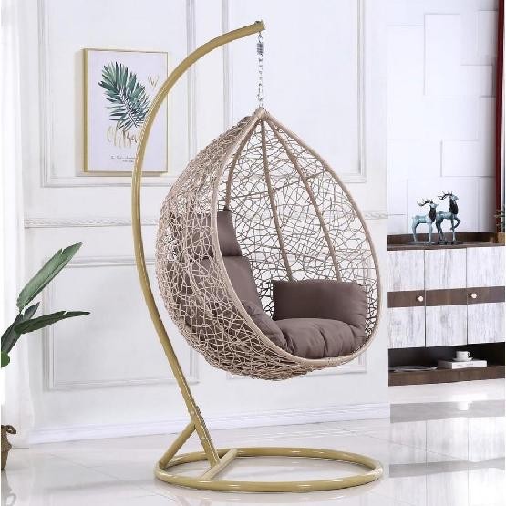 Кресло Подвесное из искусственного ротанга AFM-169A-LB Beige купить в Каменск-Шахтинском