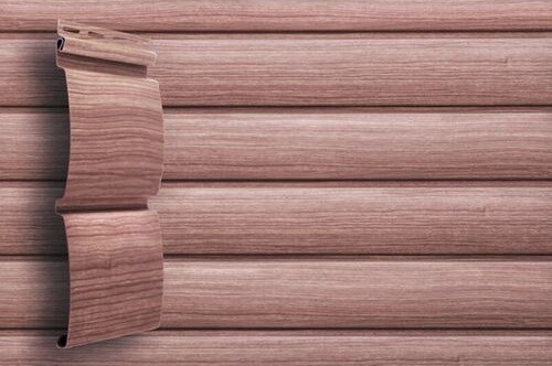 Виниловый сайдинг Grand Line Блок-хаус Tundra - Рябина купить в Каменск-Шахтинском