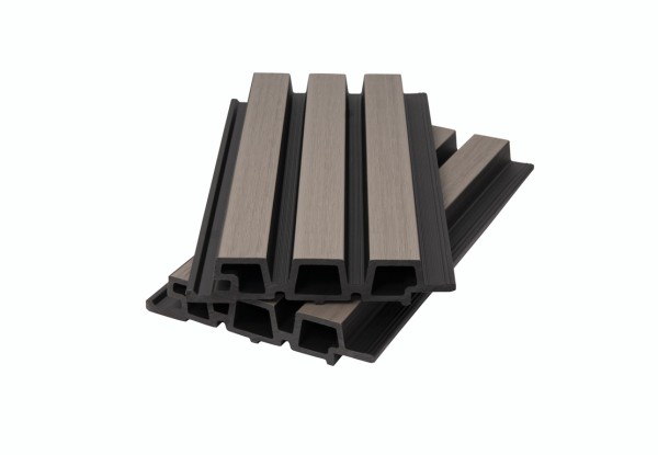 Фасадная панель брусковая двухцветная co-extrusion, snow mix купить в Каменск-Шахтинском