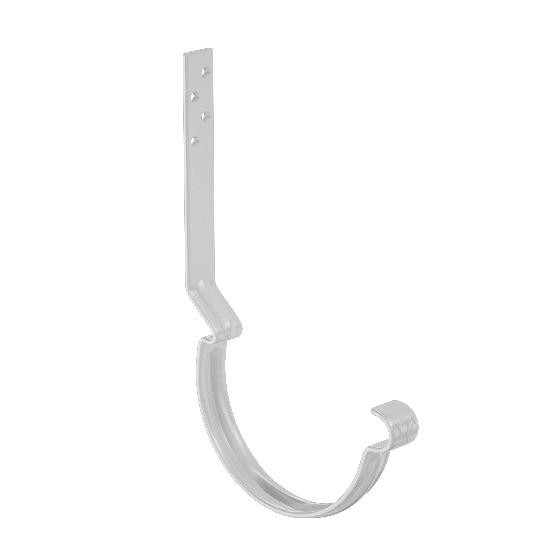 Водосток Aquasistem, система 125x90 - Крюк крепления желоба длинный RR 20 Белый купить в Каменск-Шахтинском