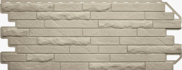 Фасадная панель Цокольный сайдинг Альта-профиль Кирпич-Антик ЭКО Кремовый купить в Каменск-Шахтинском