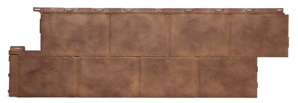 Фасадная панель T-Сайдинг Ладога ЭКО-2 - ОРЕХ купить в Каменск-Шахтинском