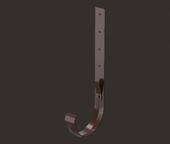 Металлический кронштейн желоба Docke Lux - Шоколад купить в Каменск-Шахтинском