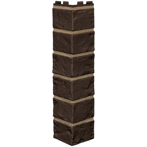 Угол наружный ТЕХНОНИКОЛЬ Оптима Кирпич Тёмно-коричневый купить в Каменск-Шахтинском