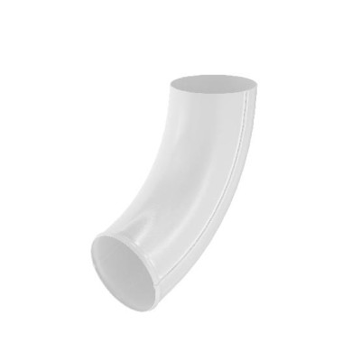 Водосток Aquasistem, система 125x90 - Отвод трубы RR 20 Белый