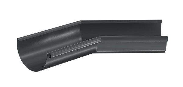 Водосток Aquasistem, система 150x100 - Угол желоба,внутренний 135° RR 23 Маренго купить в Каменск-Шахтинском