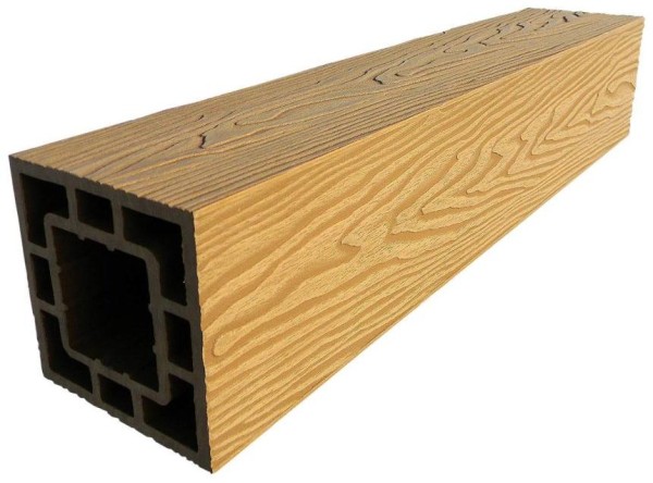 Столб опорный ДПК 3D GardenParkett фактура дерева Бук купить в Каменск-Шахтинском