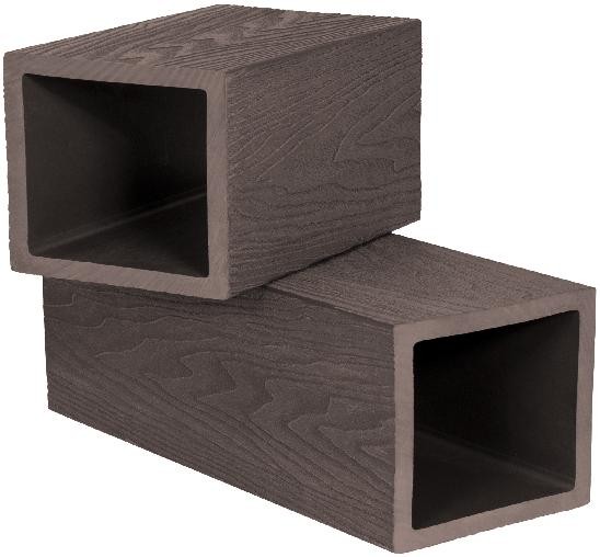 Столб опорный Polivan SINGARAJA 3D фактура дерева, темно-коричневый купить в Каменск-Шахтинском