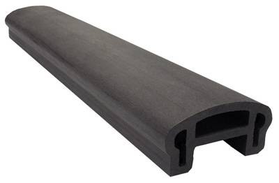 Перила вехнее фигурное Woodvex Select Графит купить в Каменск-Шахтинском